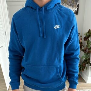 Nike Men's Classic Blue Hoodie